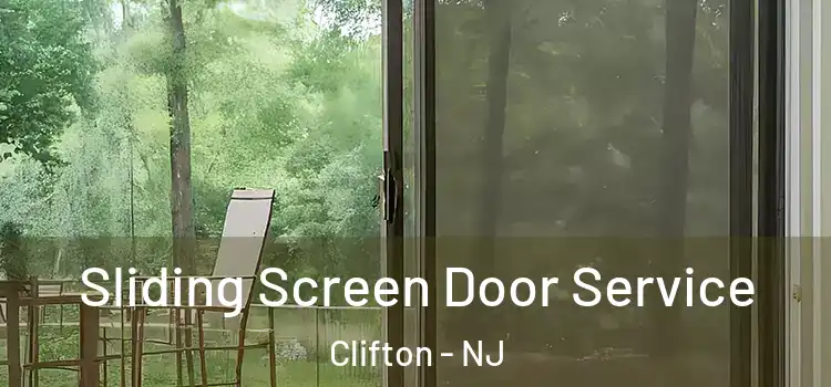 Sliding Screen Door Service Clifton - NJ